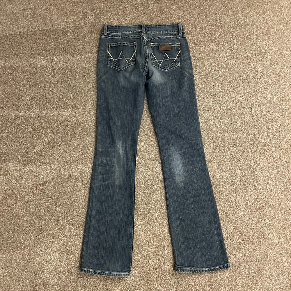 Wrangler Women's Dark Blue Boot Cut Jeans - Picture 5 of 5